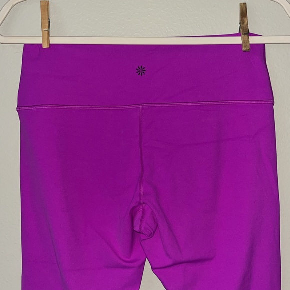 Athleta Transcend 7/8 Tight / Jazzy Purple / SZ L - Picture 8 of 9